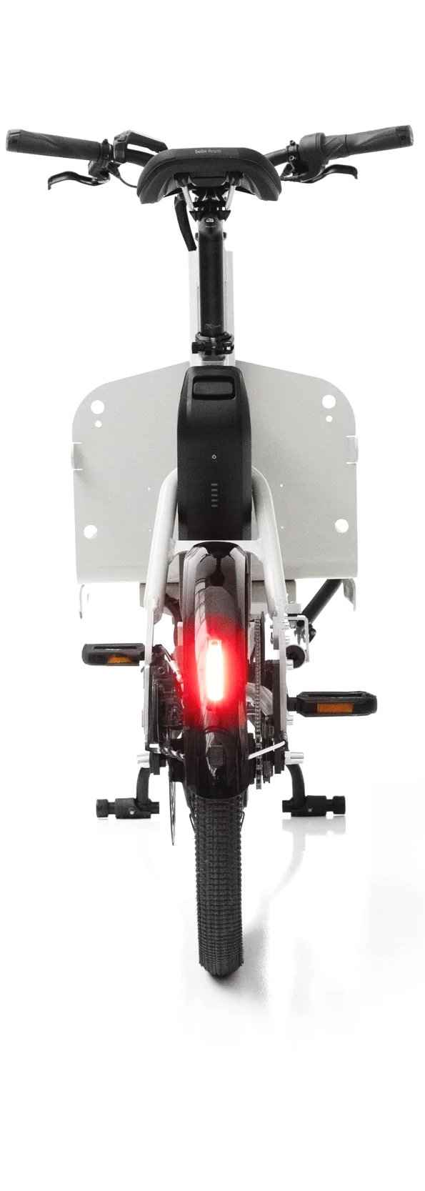 Qemeo Lastenrad Rückansicht - Helles LED-Rücklicht für maximale Sicherheit im Straßenverkehr