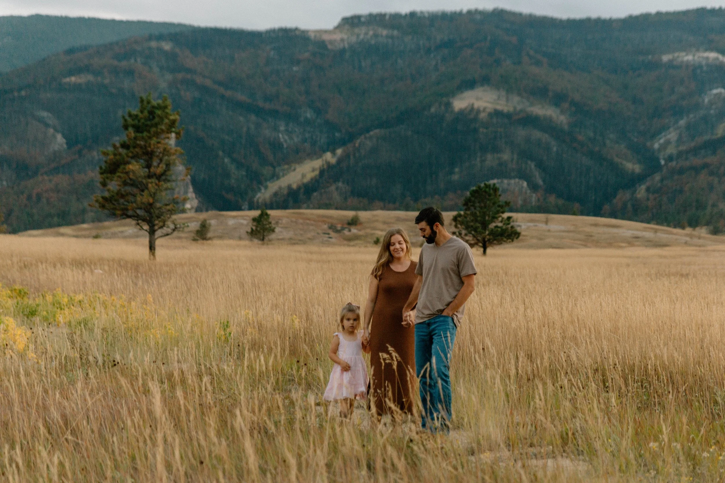 Maternity Session in the Big Horn Mountains, Wyoming