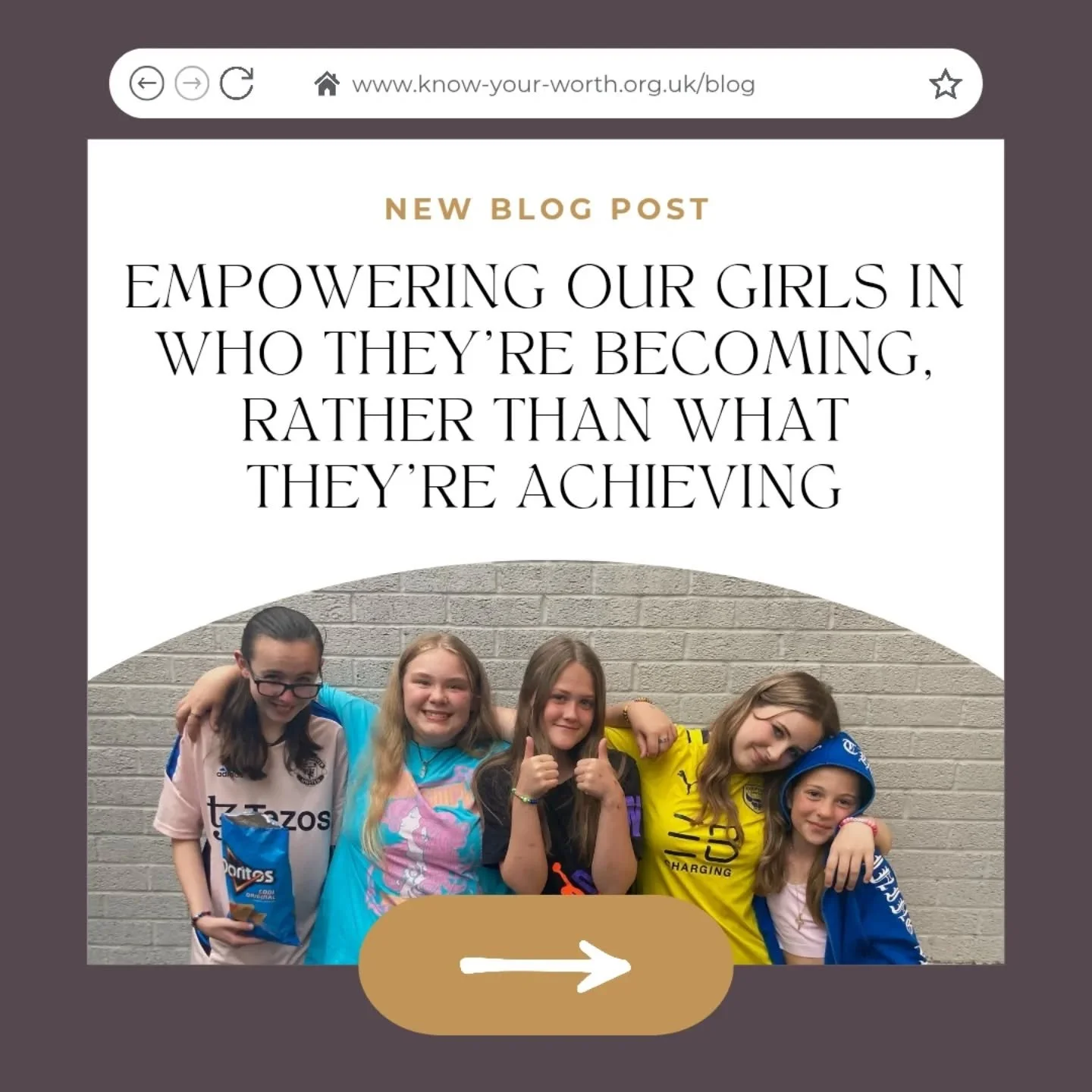Are self-esteem and self-confidence the same thing? 🤔 

What happens when we place our worth in our abilities rather than in who we are?

Do we accidentally encourage our girls in what they're doing more than how they're growing as a person?

Check 