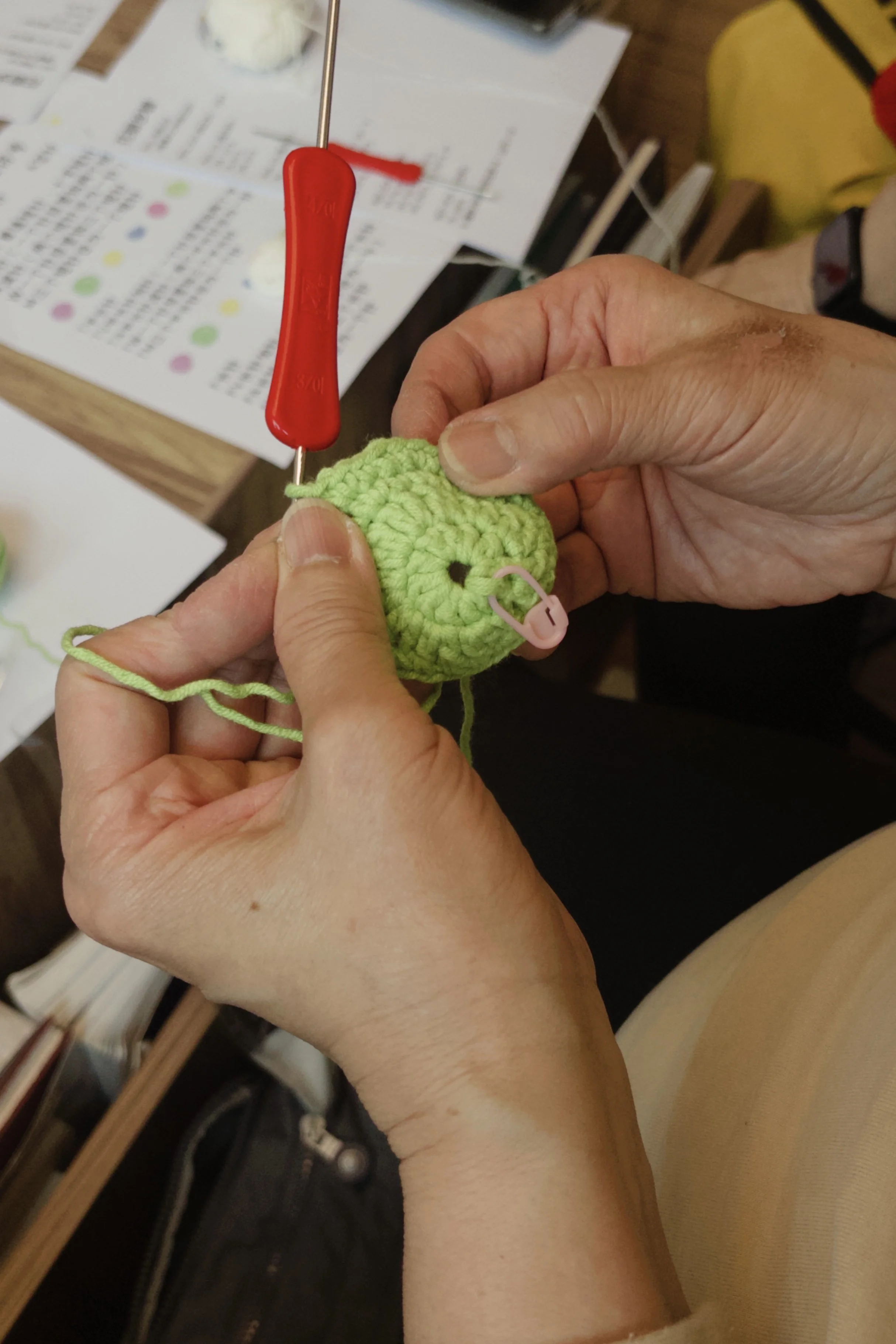 編織快閃 Knitting Flash Mob