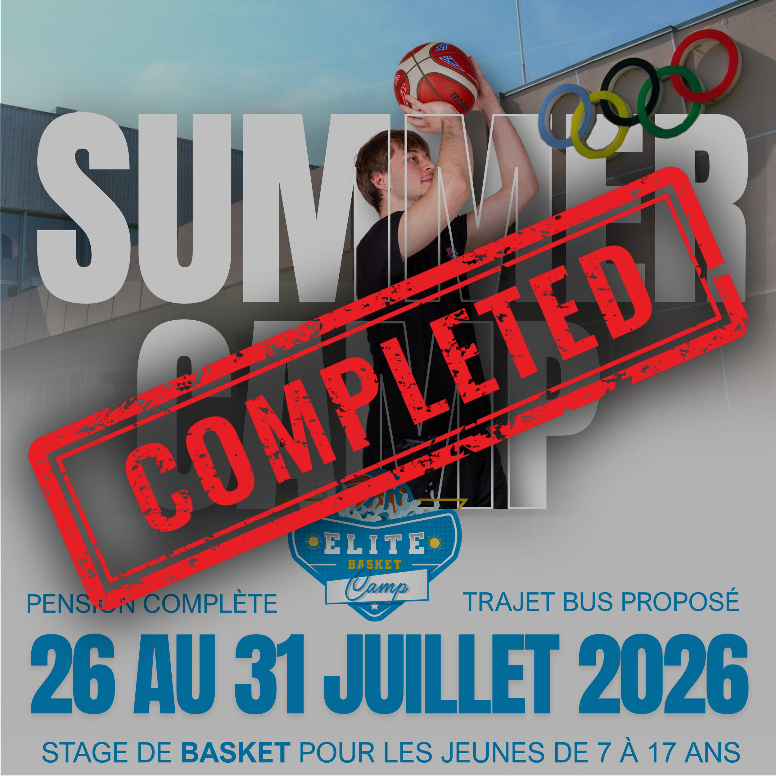 05/06/2026 - 
Notre summer camp à Vittel est complet ! Merci à tous pour votre confiance, on a hâte d'y être !!