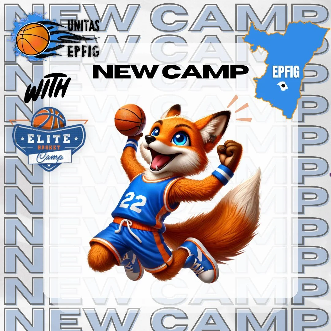 🚨NEW CAMP🚨

Nous sommes tr&egrave;s heureux de vous annoncer l'ouverture des stages &agrave; @unitasepfig ! 

Inscrivez-vous d&egrave;s maintenant sur notre site internet ➡️ elitebasketcamp.com 

Le premier stage aura lieu ces vacances de no&euml;l