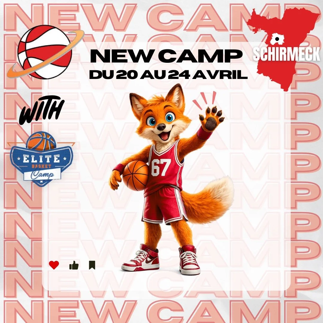 🚨NEW CAMP🚨

Nous sommes tr&egrave;s heureux de vous annoncer l'ouverture des camps &agrave; @slbb_schirmecklabroque ! 

Les inscriptions pour le stage de P&acirc;ques sont ouvertes sur notre site web elitebasketcamp.com !

Le premier stage &agrave;