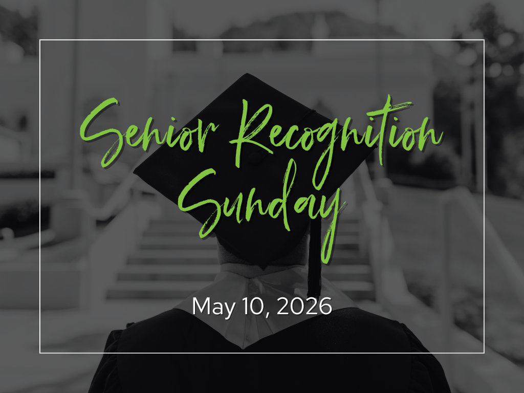 Senior Recognition Sunday | May 10