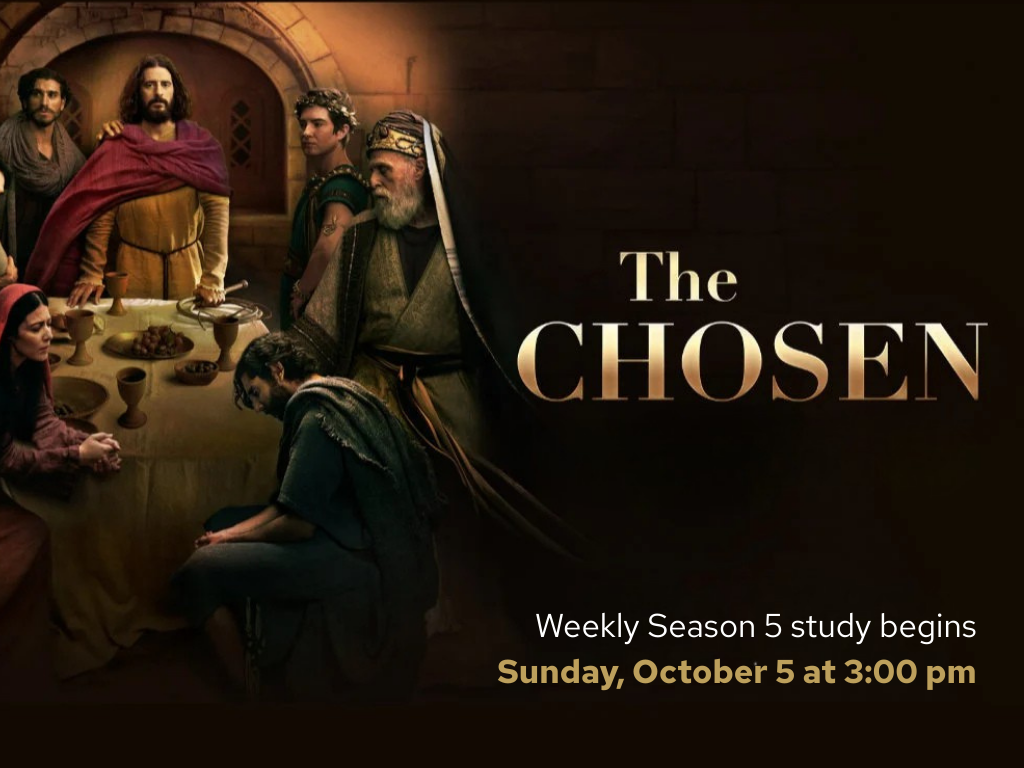 The Chosen, Season 5 Study | begins October 5