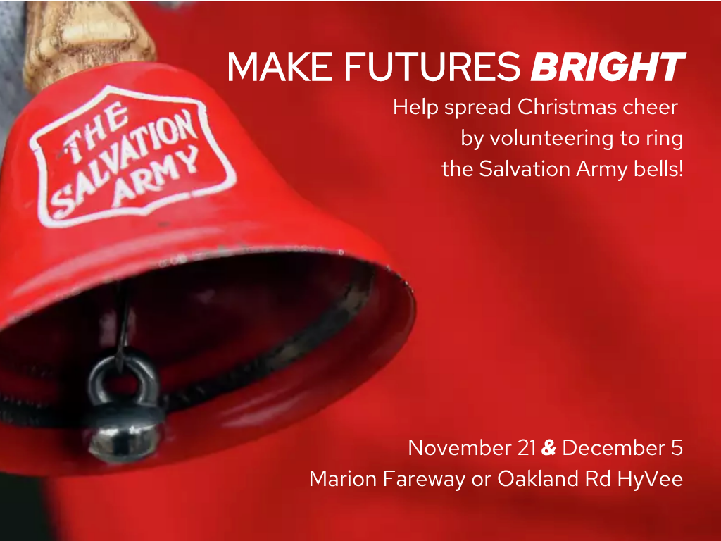 Salvation Army Bell Ringing | November 21 & December 5