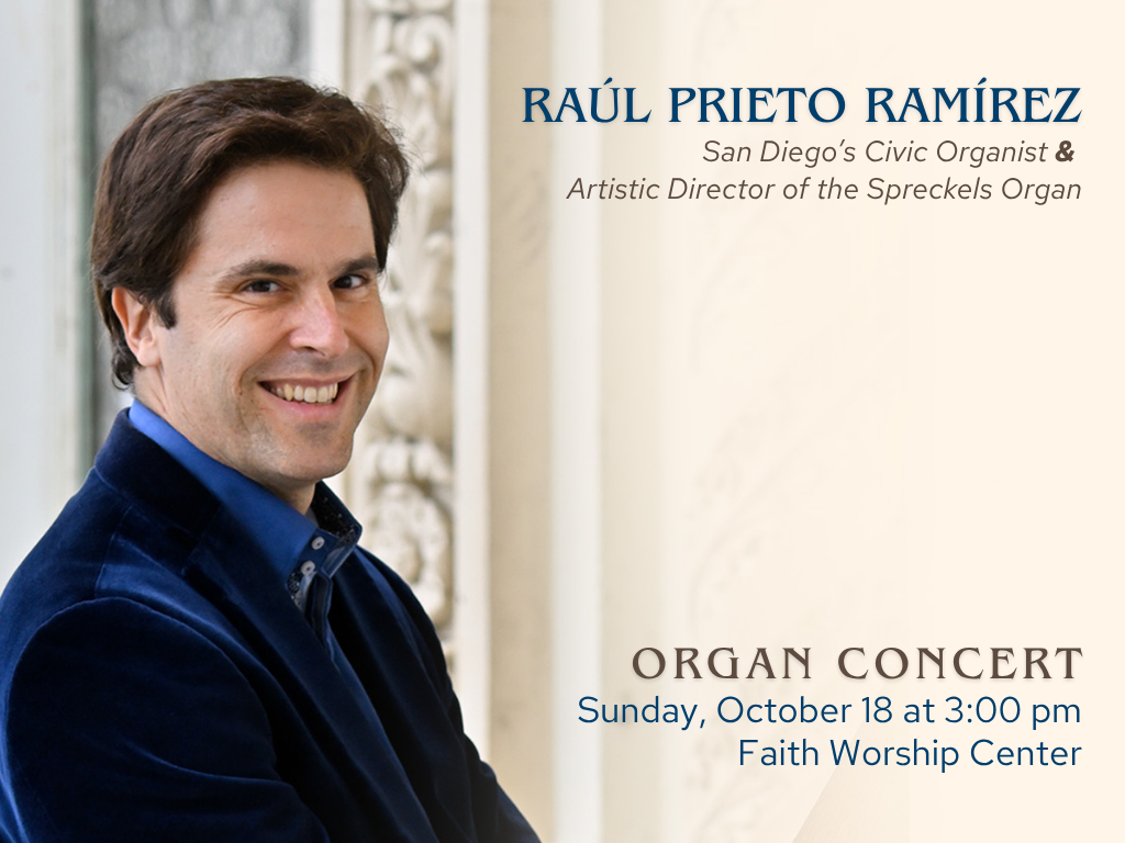 Raúl Prieto Ramírez Organ Concert | October 18
