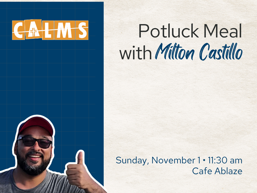 Potluck with Milton | November 1