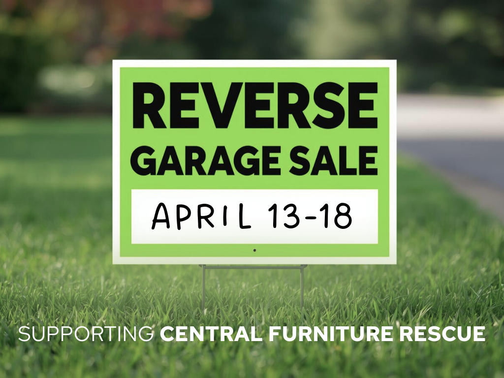Reverse Garage Sale | April 13-18