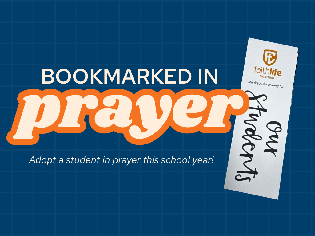 Bookmarked in Prayer