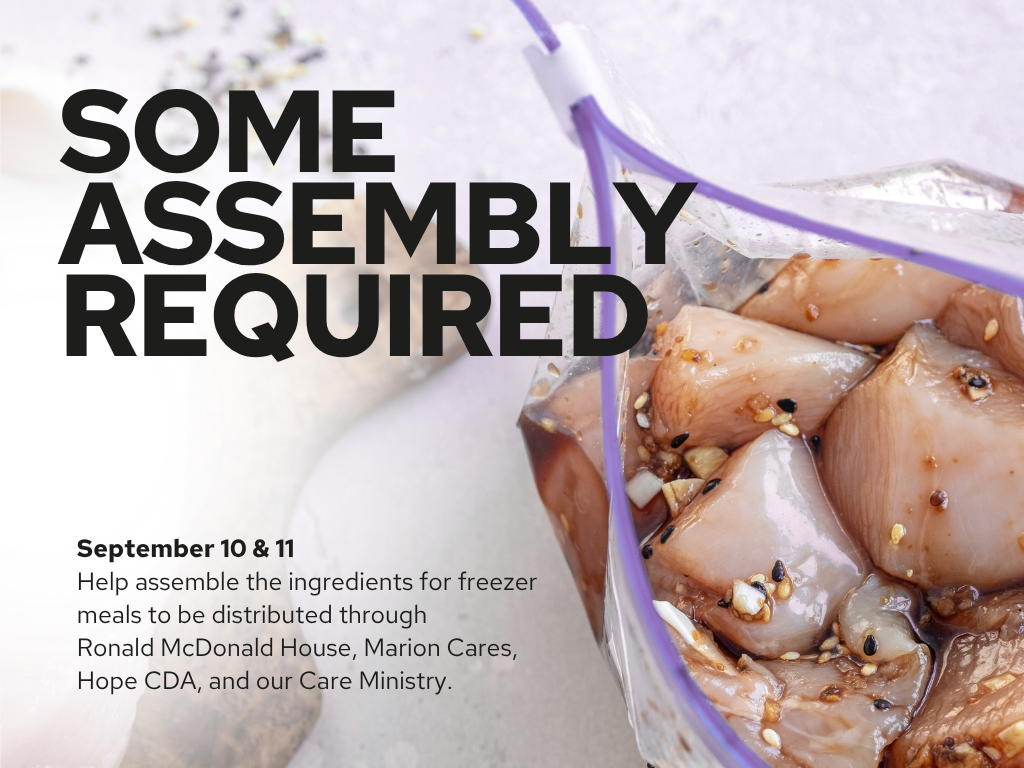 Freezer Meal Assembly | September 10 & 11