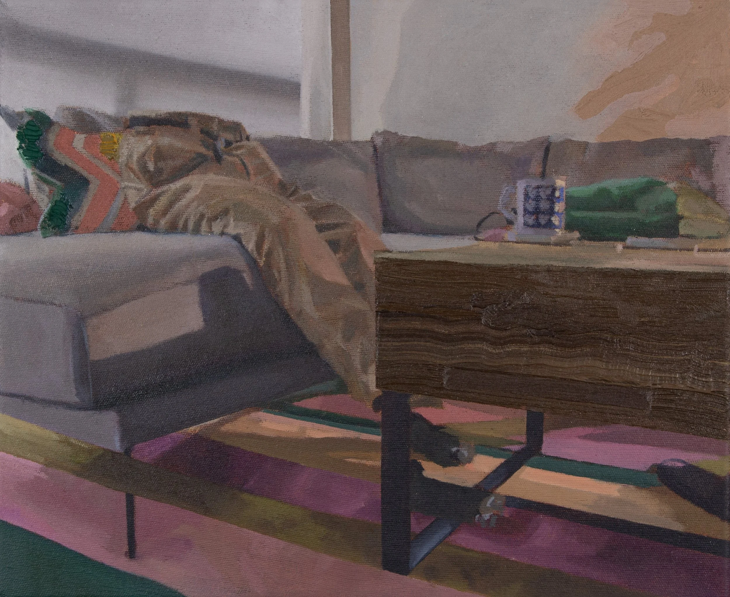 '😄🧩😐 ', Oil on Canvas, 25x30cm, 2025