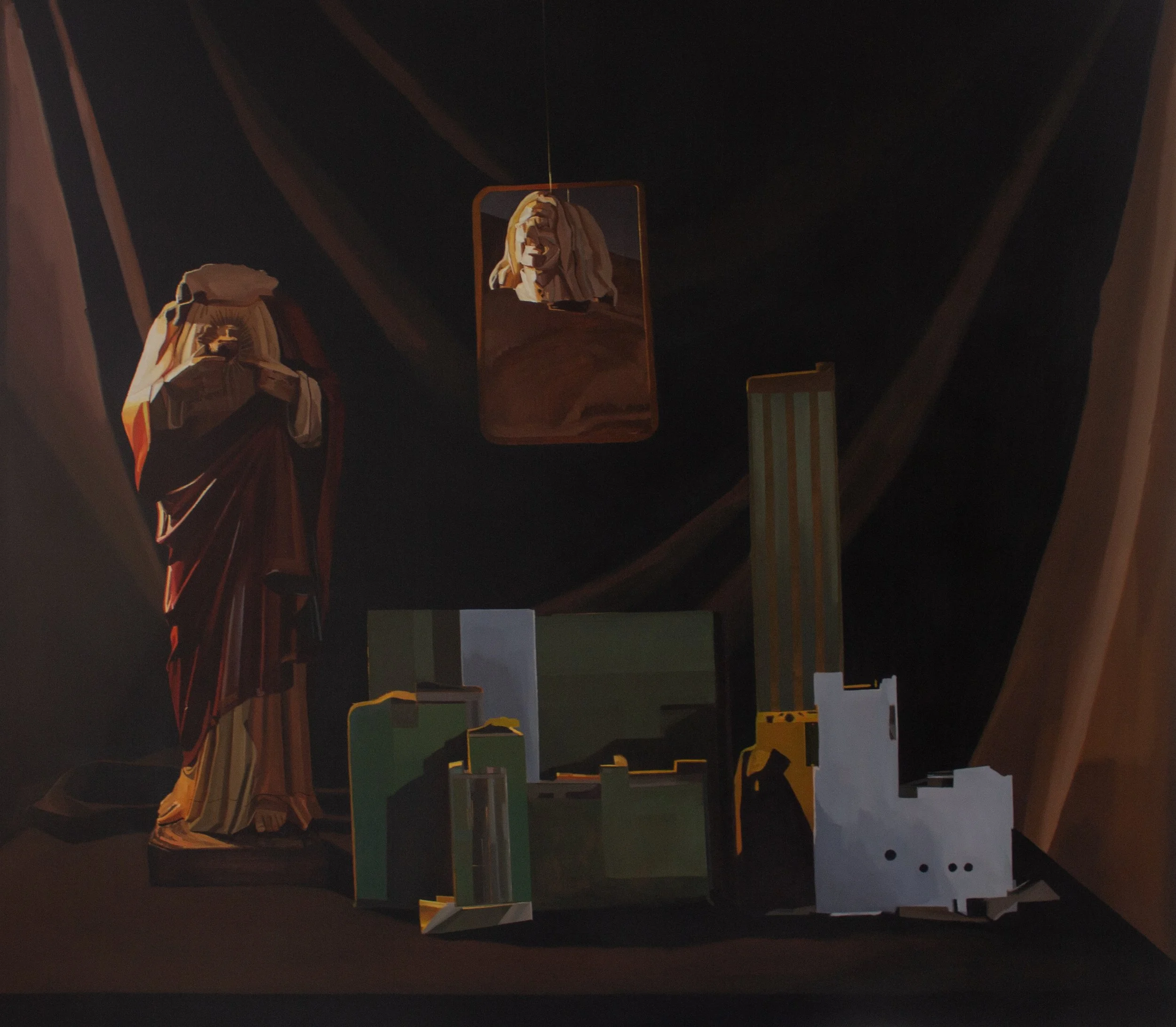 'Anathema', Oil on Canvas, 160x140cm, 2025
