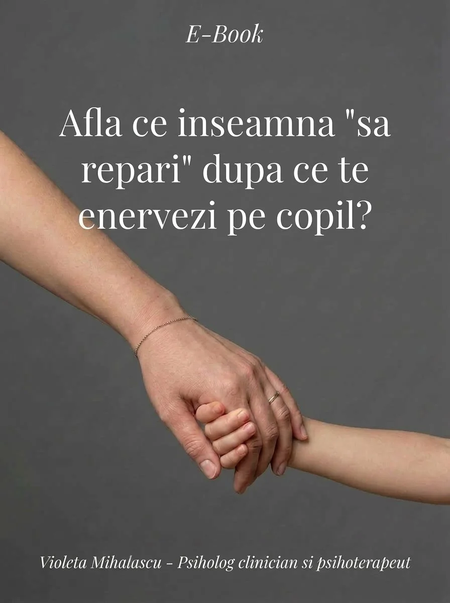 Cum repari după ce ai țipat la copil