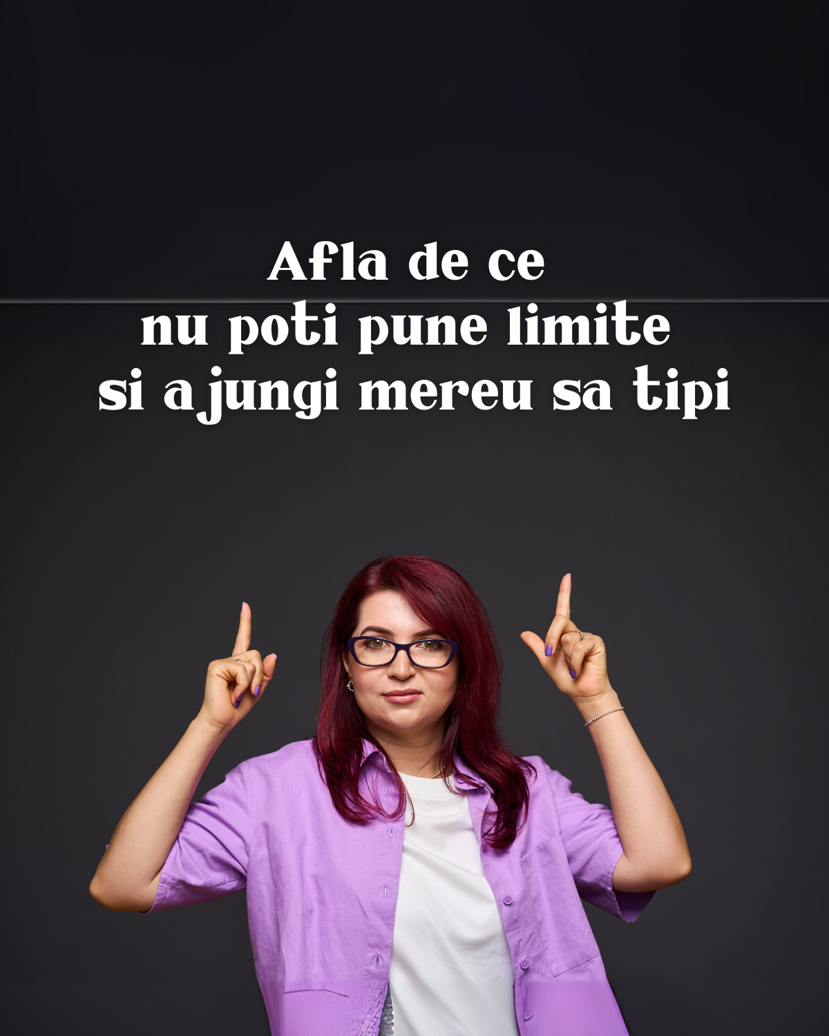 Afla de ce nu poti pune limite si de ce ajungi mereu sa tipi
