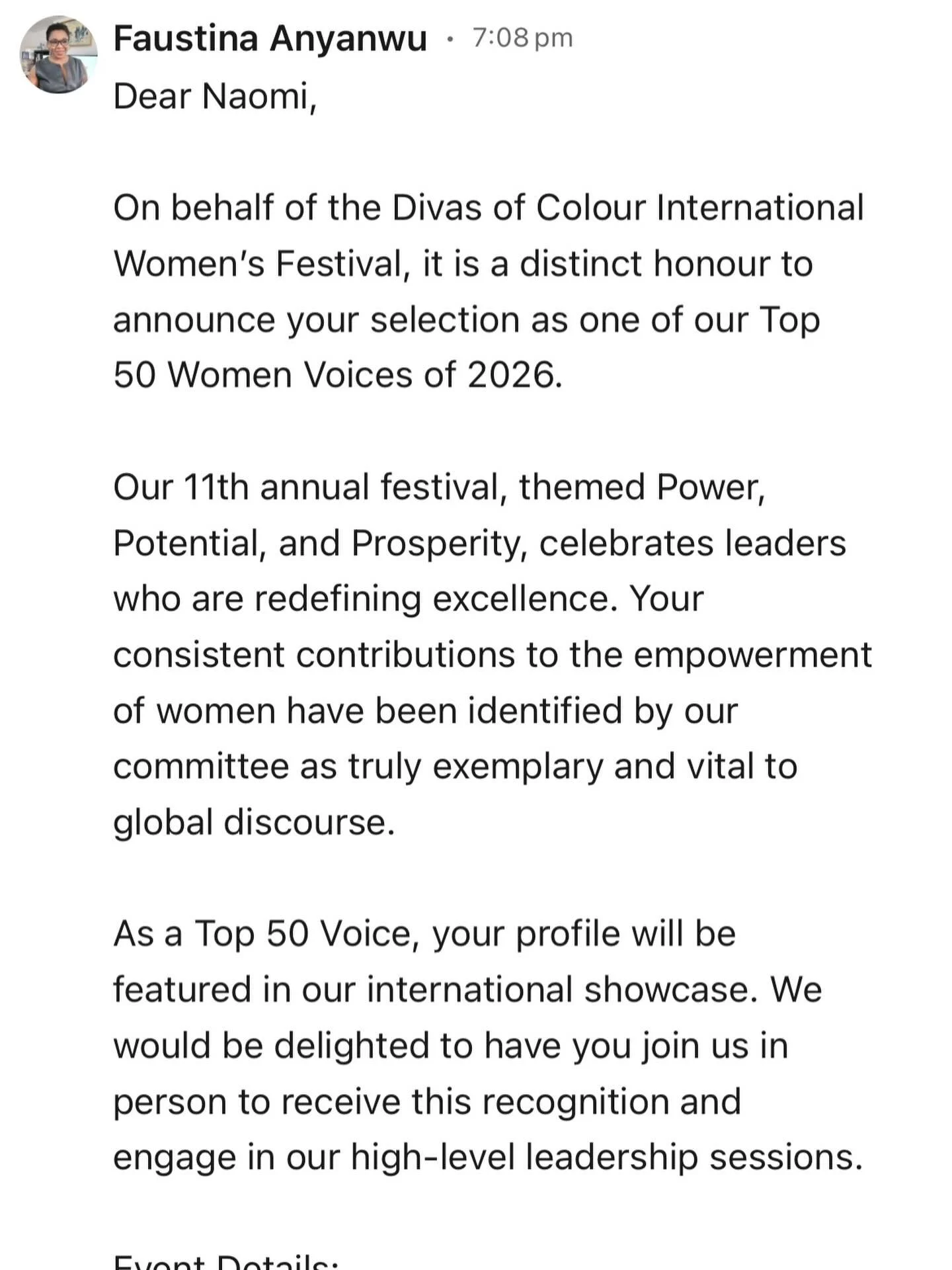 busy being recognised, hbu? 🖤 

Looooool no let me be humble 😂 in all seriousness this is a wonderful surprise, especially as this was completely out of the blue- this person never interacted with my content with likes or comments but clearly was w