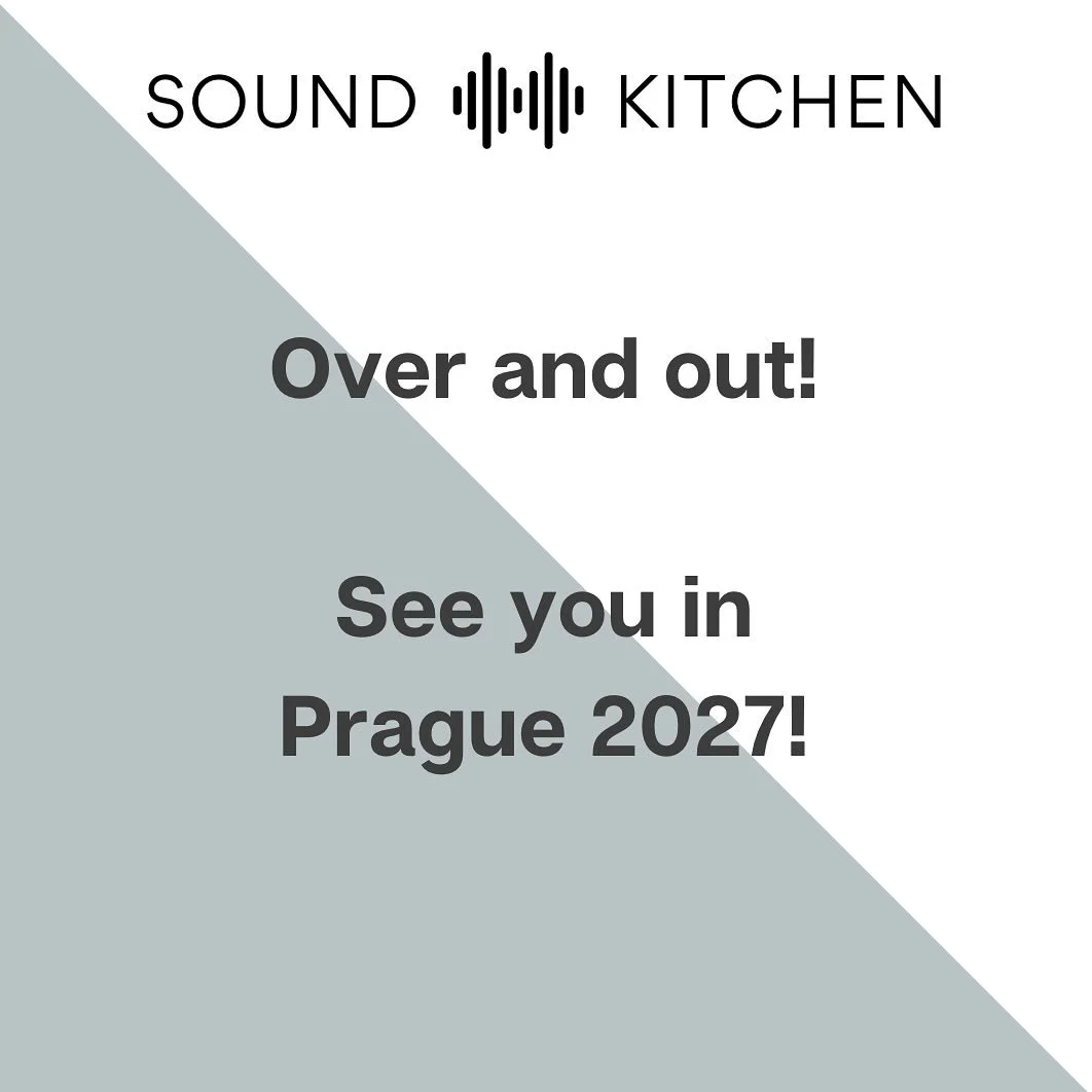 That&rsquo;s all from us folks. See you @praguequadrennial in 27! Thanks to @worldstagedesign_sharjah @oistat.official @sharjah_paa and all our artists, contributors and those who helped make sound Kitchen a reality this time!