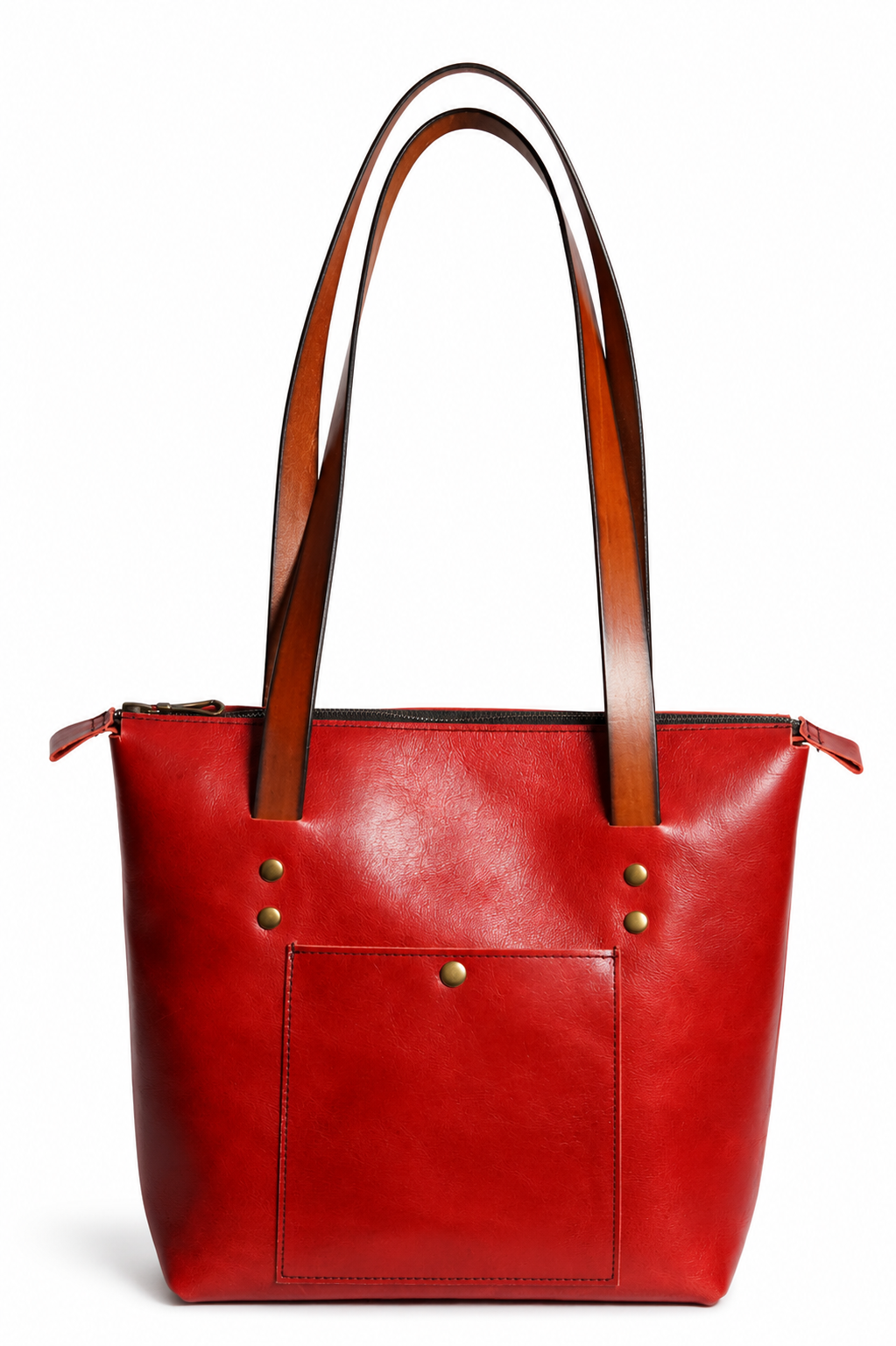 Overland Red with Brown Strap