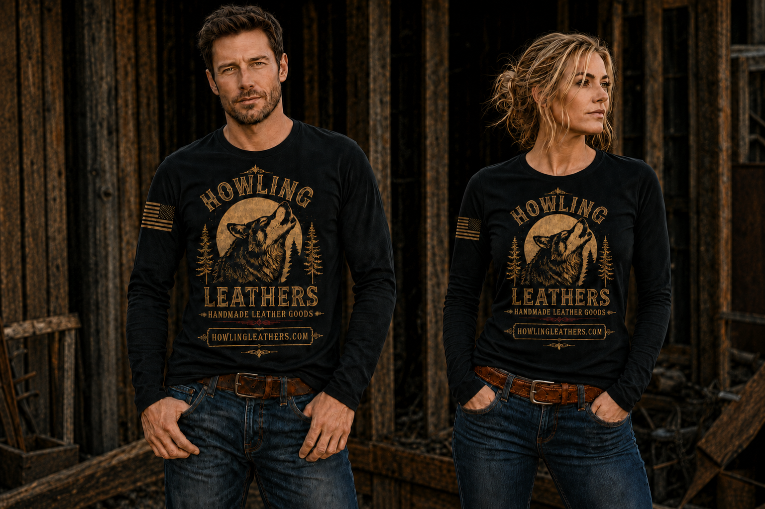 Unisex Long Sleeve T-Shirt - Front Logo
