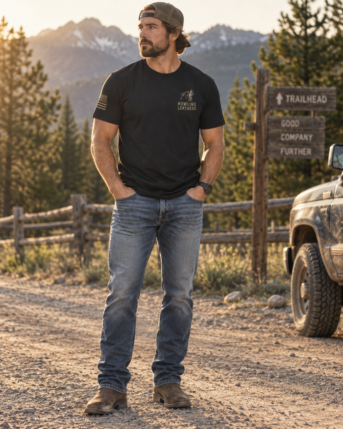Men's T-Shirt - Back Logo