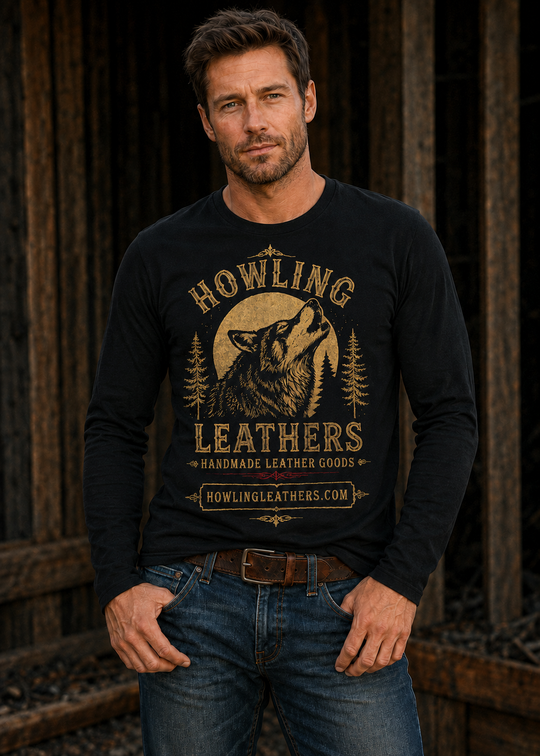 Unisex Long Sleeve T-Shirt - Front Logo