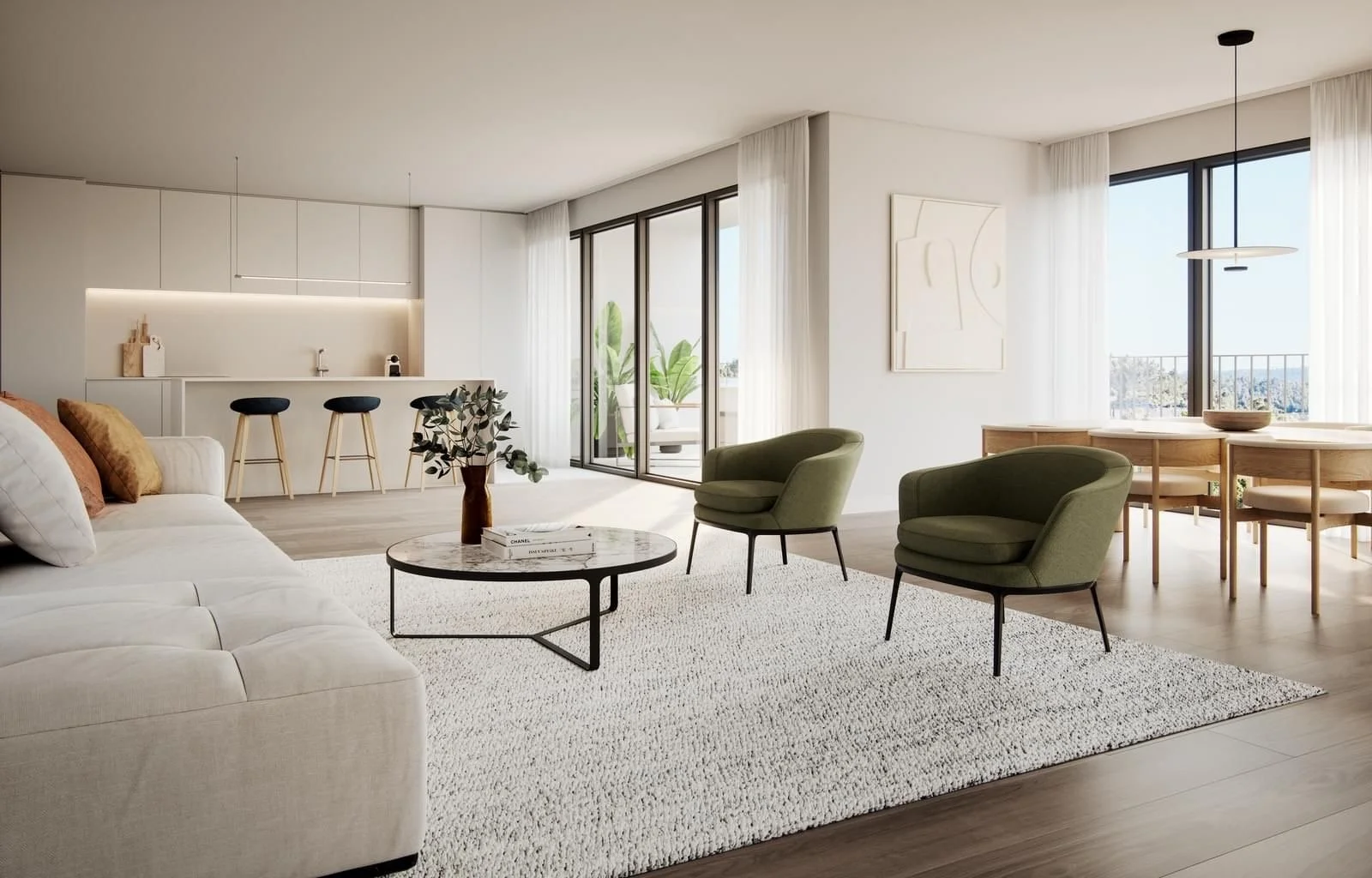 Native Soul - Sala em conceito aberto