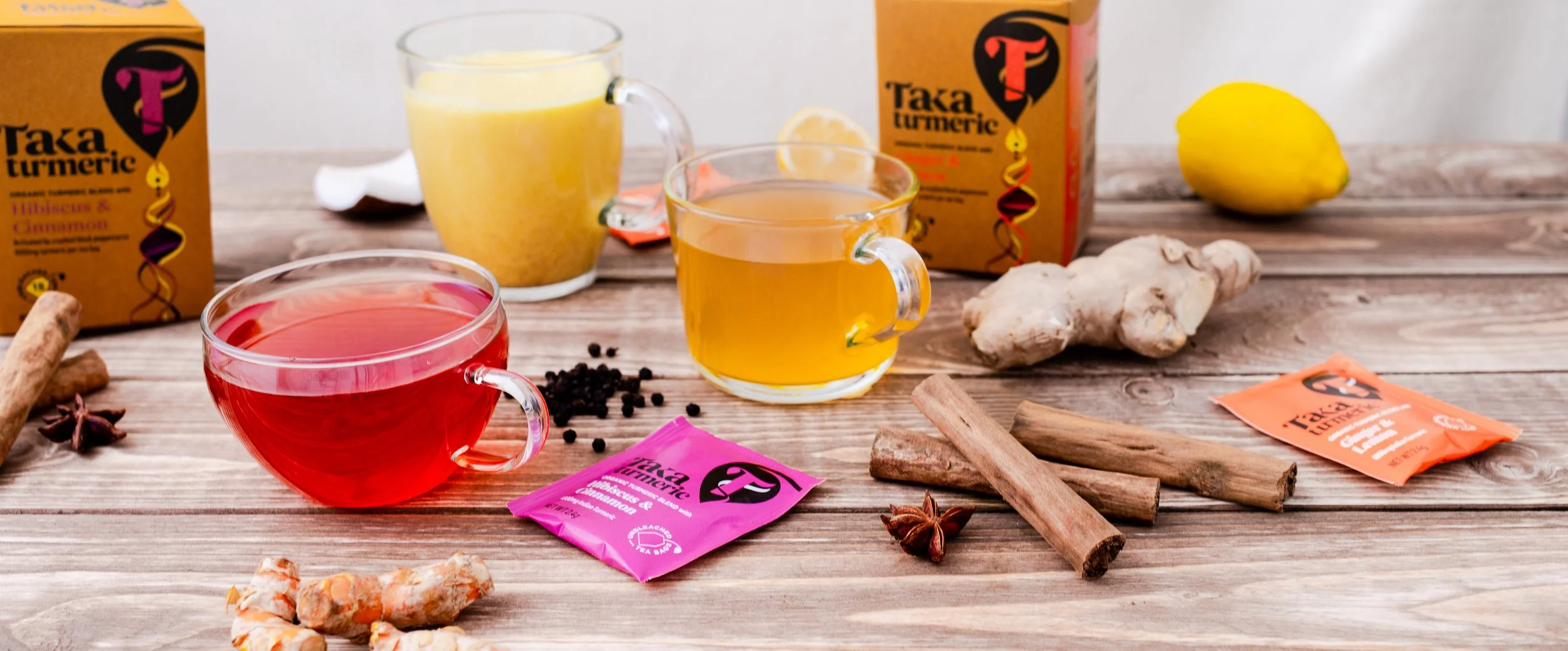 Cinnamon Taka Tumeric