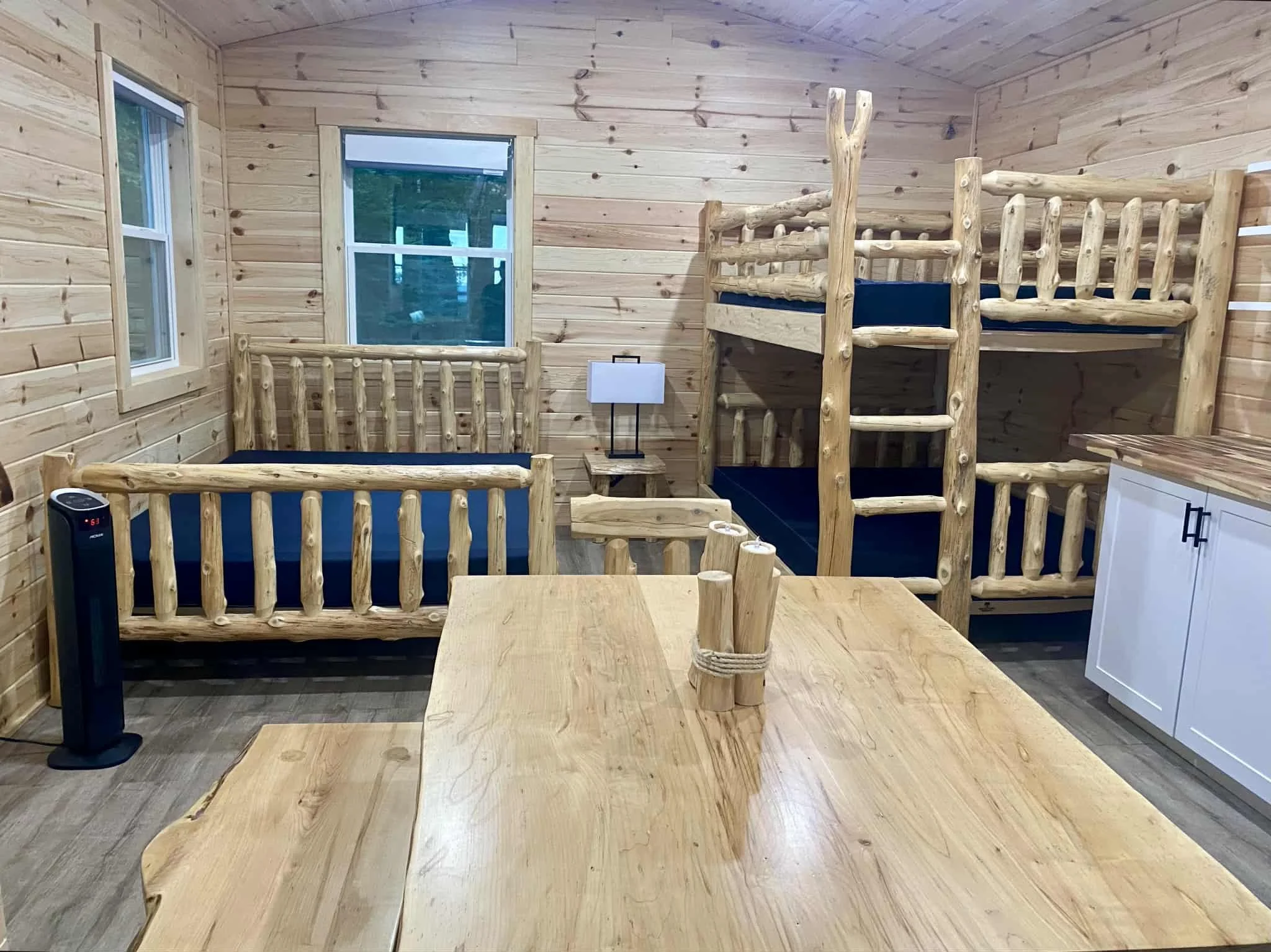 Custom Handcrafted Log Bunkie's