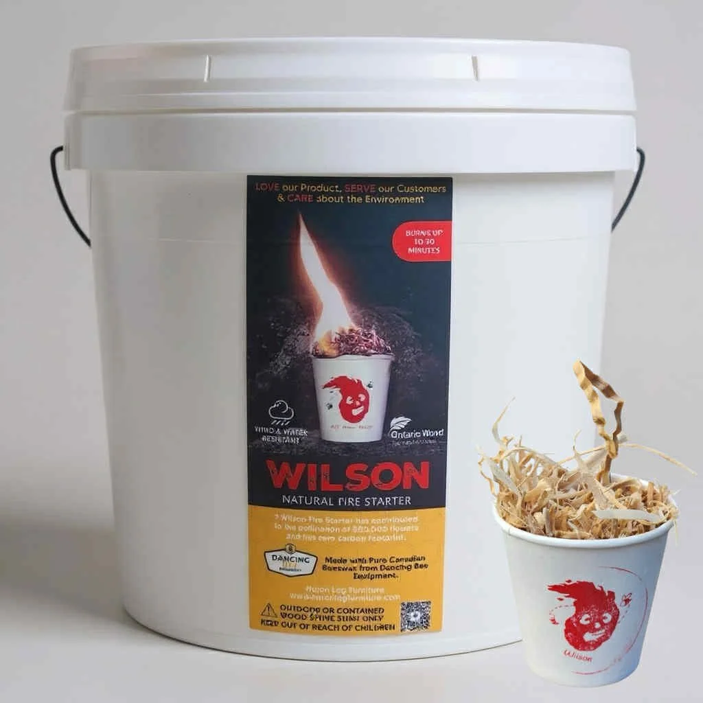 Wilson™ Fire Starter Bucket (65-Pod )