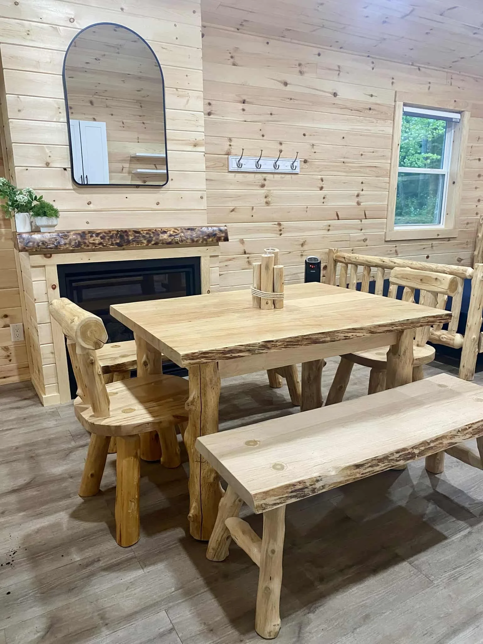 Custom Handcrafted Log Bunkie's