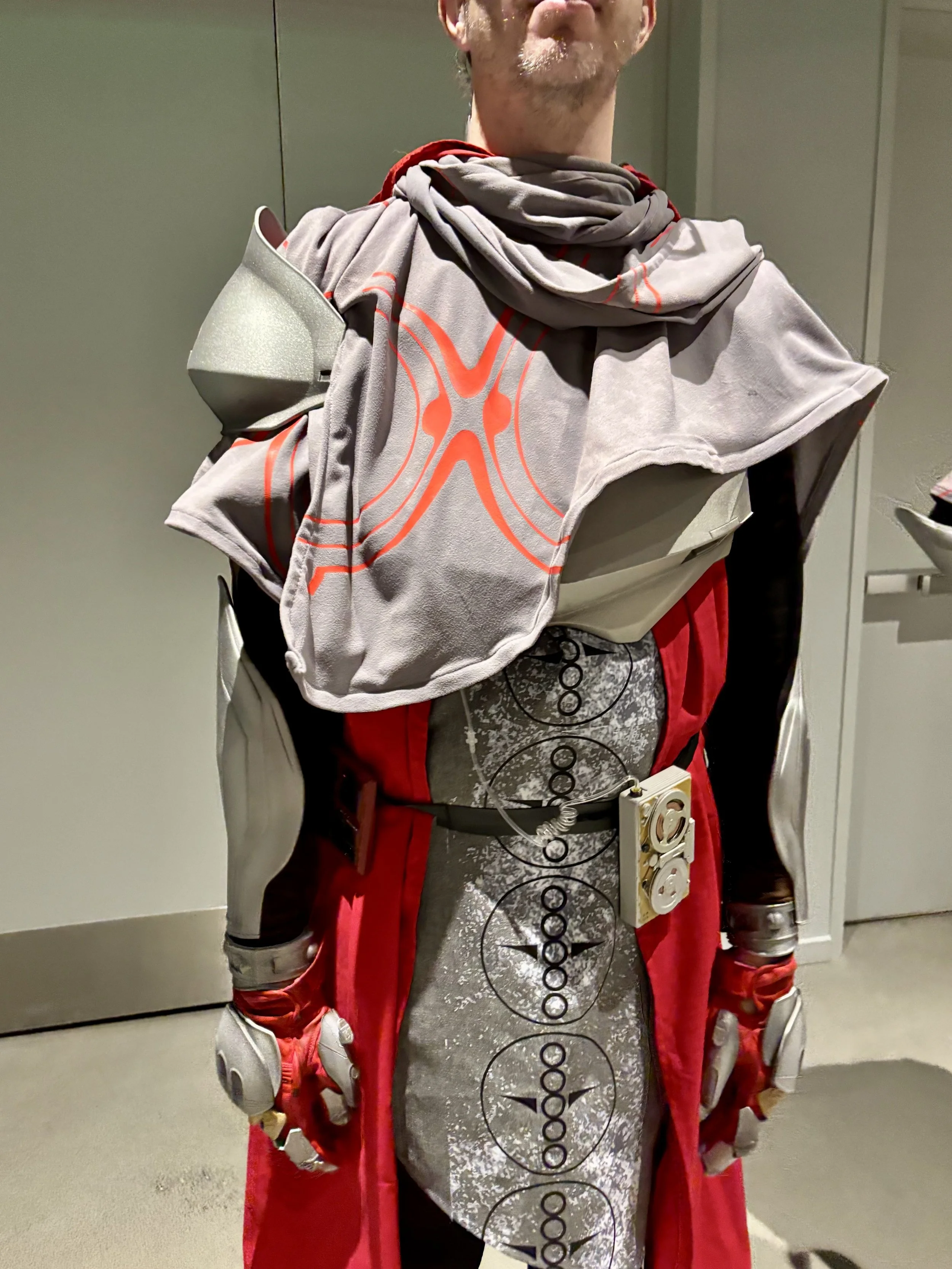 Destiny LODI costume test fitting focused on comfort, proportion, and confidence