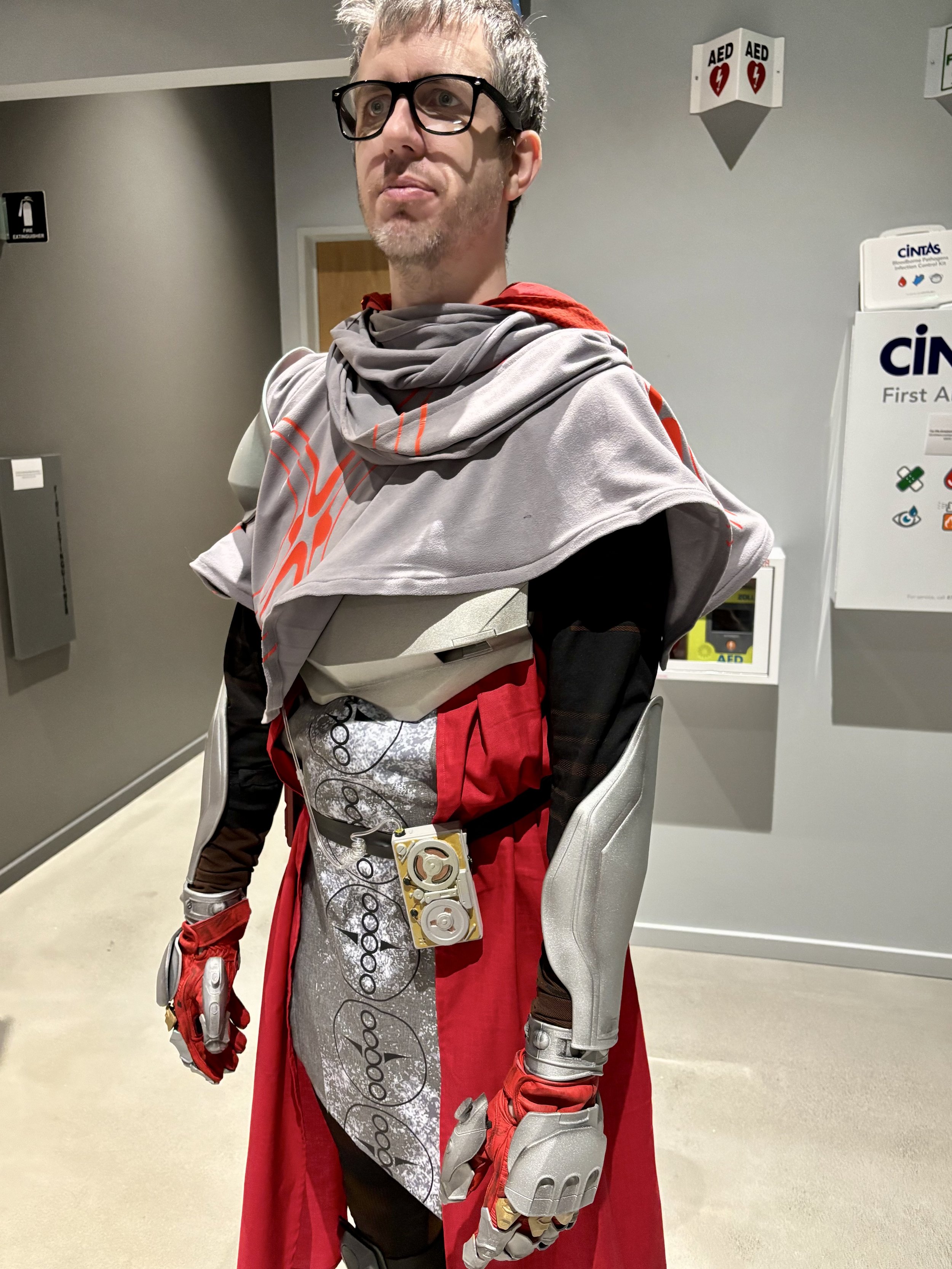 Full Destiny LODI costume translating a video game character into wearable reality