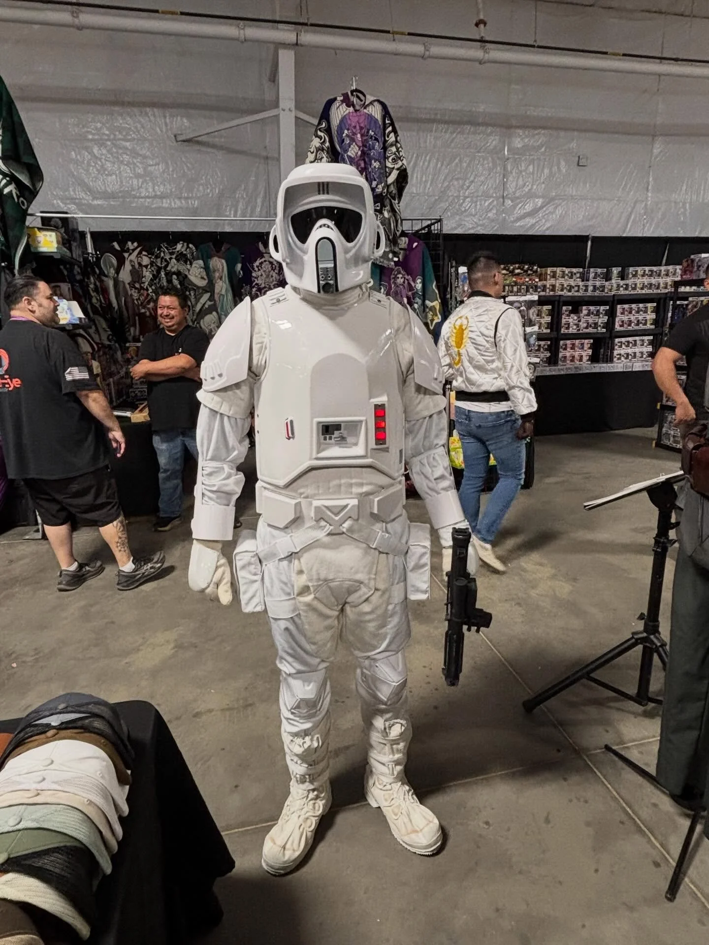 Day 2 at Cosmic Con Colorado Springs.

Todd and Katie are back at the booth today, doing what OuterRim does best &mdash; talking characters, costumes, craftsmanship, and all the wonderfully unhinged cosplay ideas people bring us.

Katie brings the co