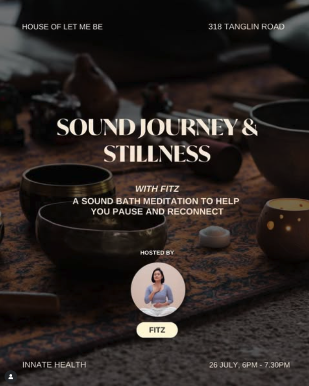 Sound Bath at Let Me Be