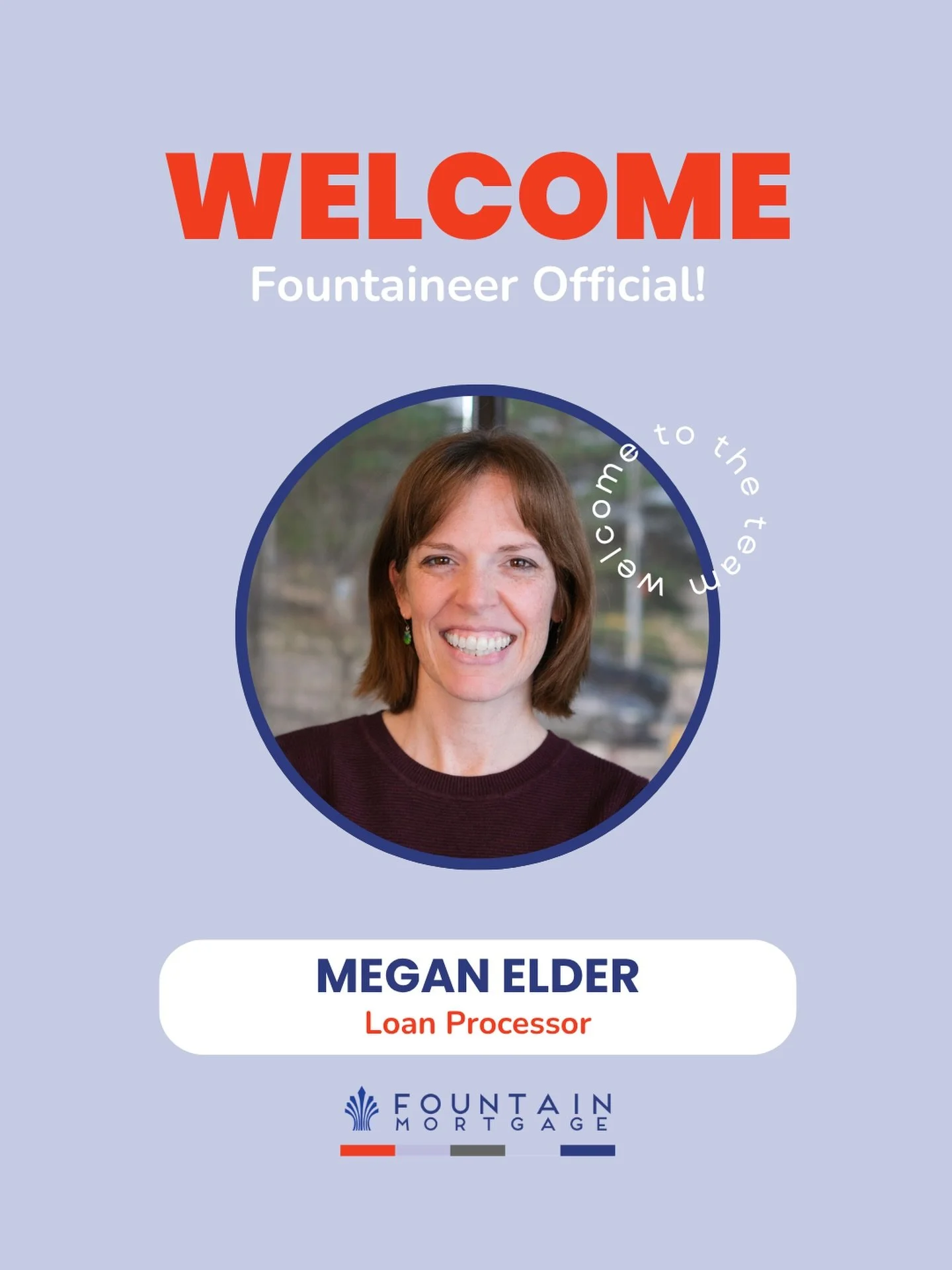 A BIG welcome to our newest processor Megan! 

We could not be more excited to have you join our team.

#welcometotheteam #fountainofficial #fountaineer