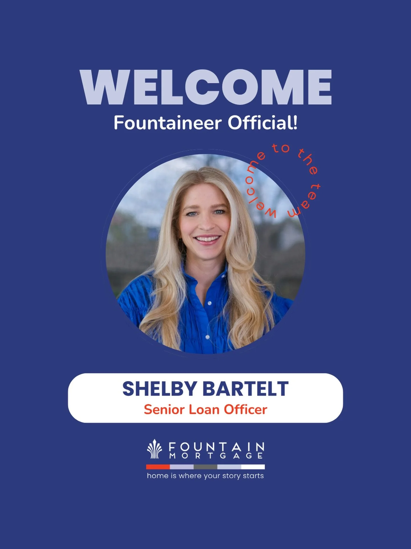 We&rsquo;re so excited to welcome Shelby Bartelt BACK to the Fountain Mortgage team 👏

10+ years in the industry, a heart for educating her clients, and the kind of attention to detail you want in your corner. Shelby is the real deal.

Also... city 