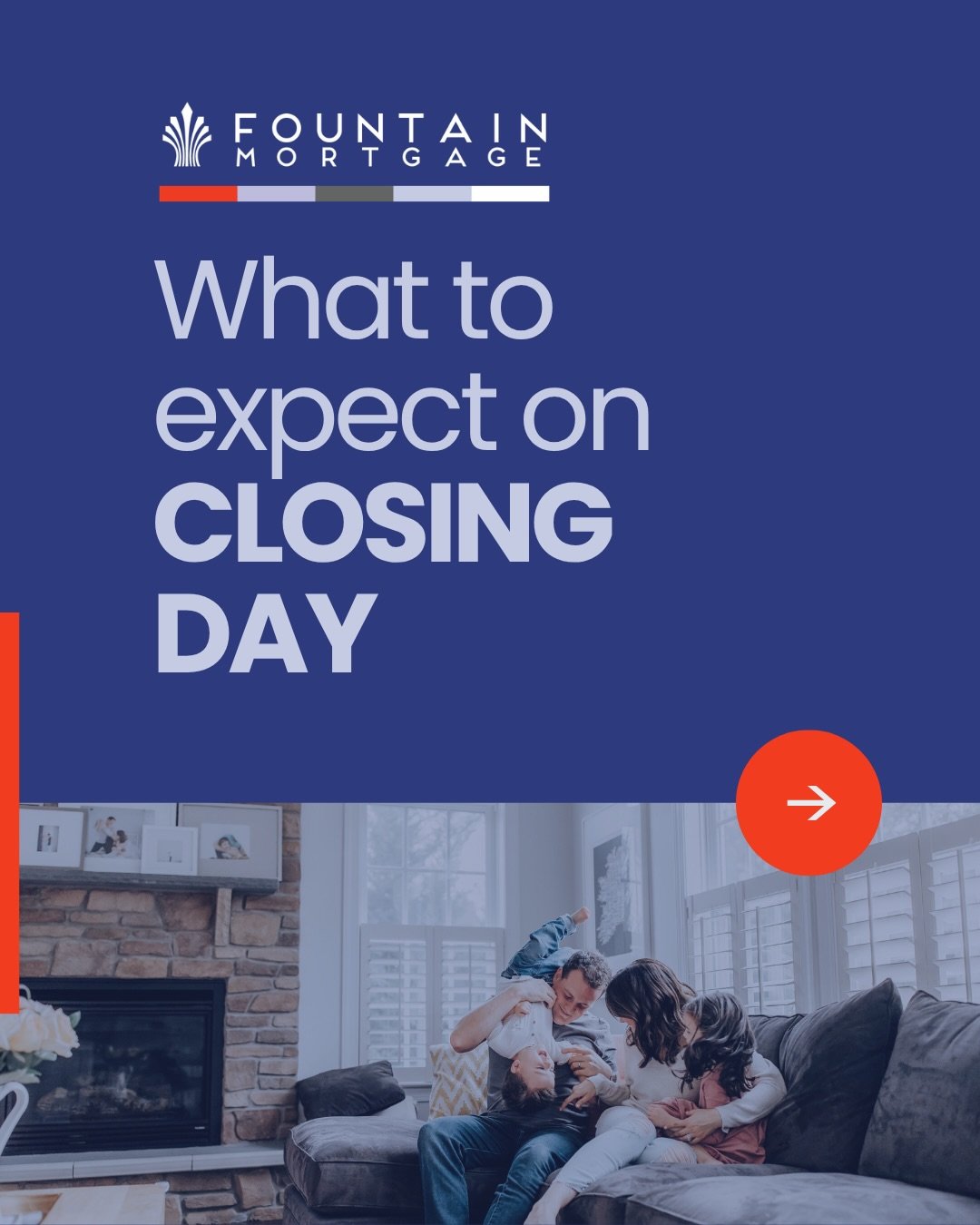 Closing day can feel like a lot, but knowing what to expect makes all the difference. 

#mortgagekc #fountainmortgage #localkcmortgage
