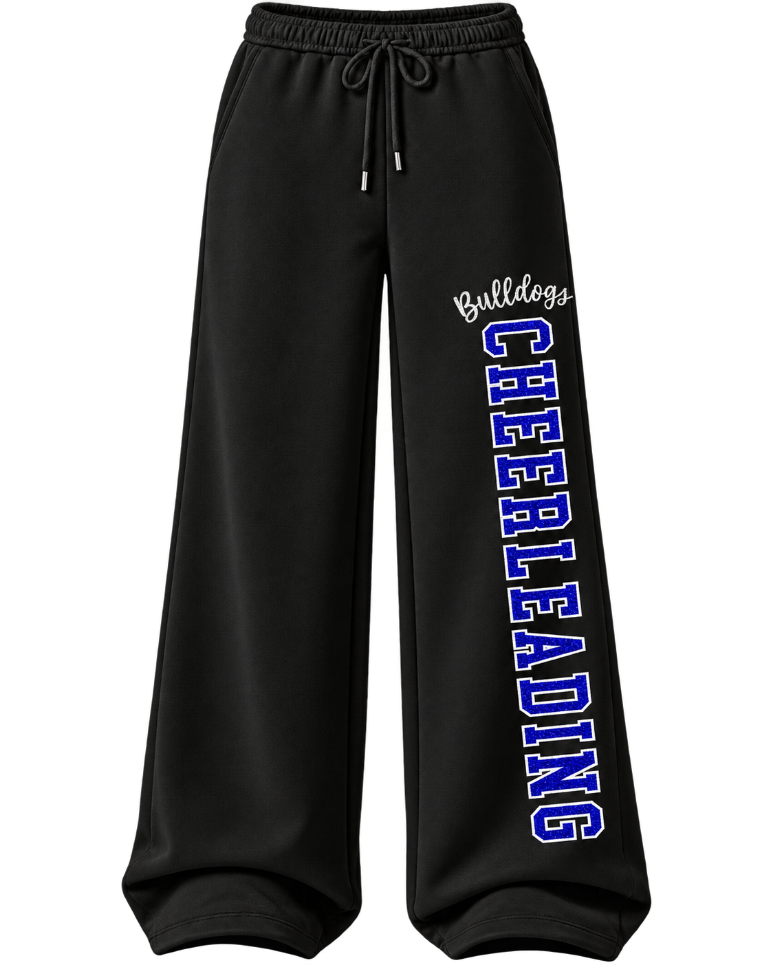 Black Bulldogs Cheer Sweatpants.png
