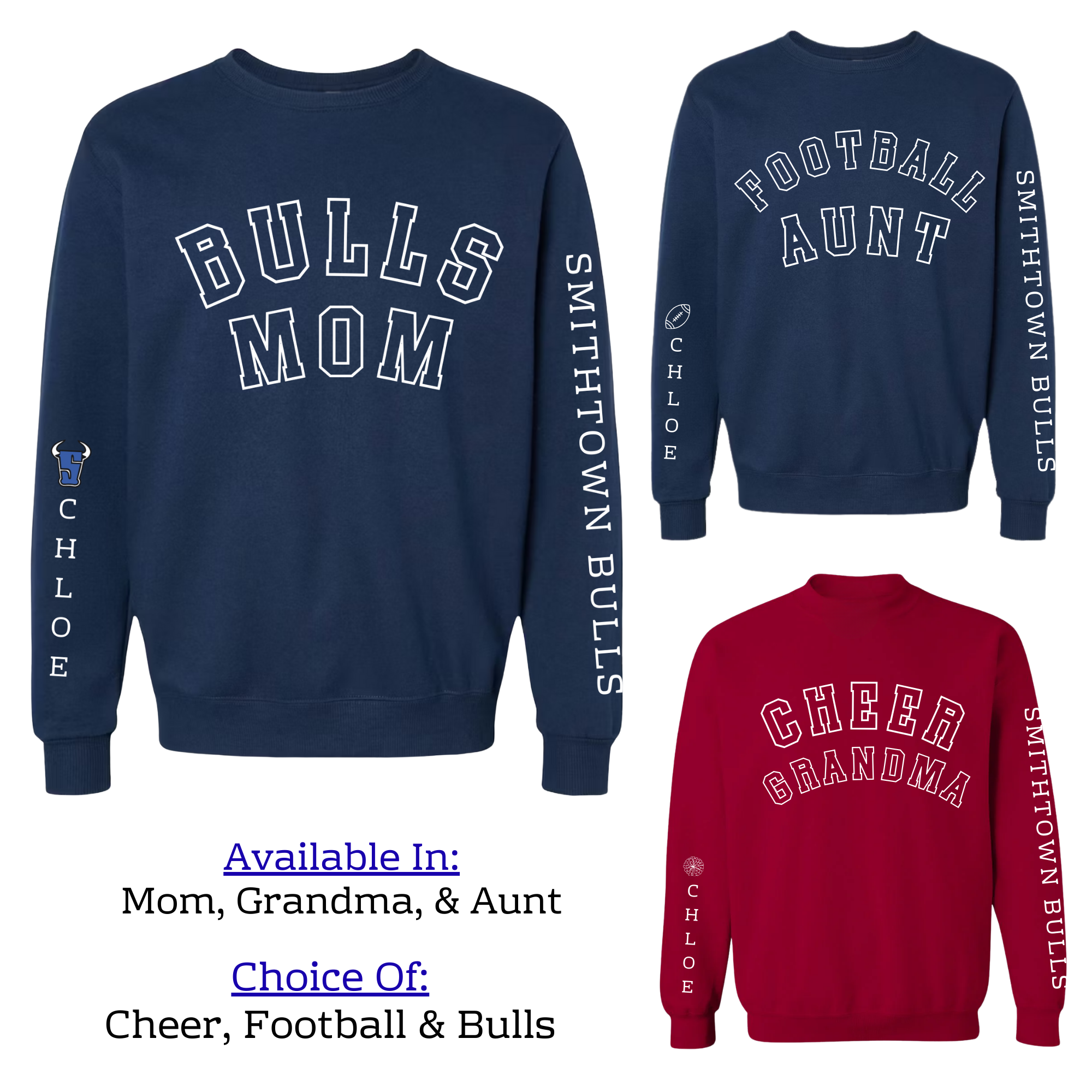 Cheer Supporter Crewneck