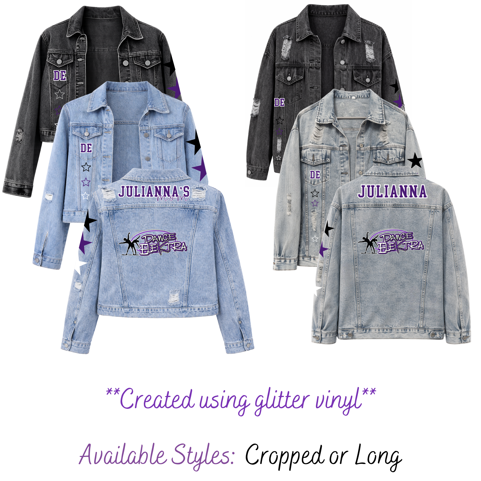 Dance Elektra Jean Jacket - Adult