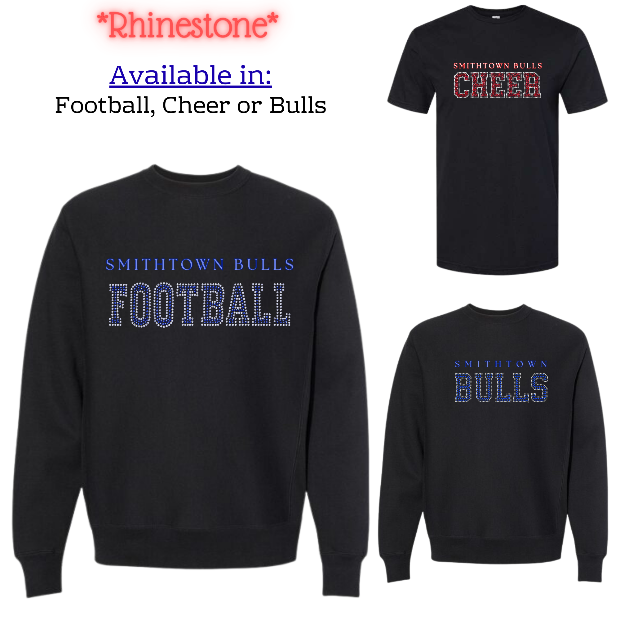 Smithtown Bulls *Rhinestone*