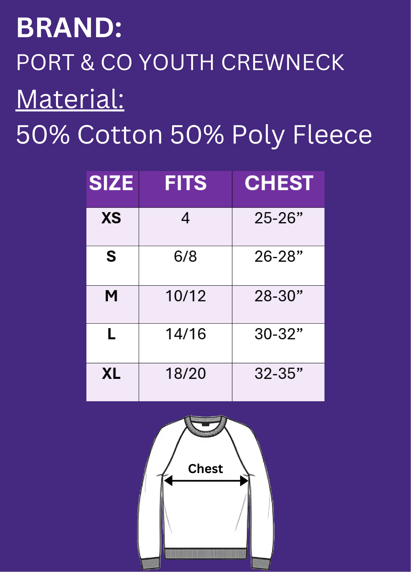 Port Co youth crewneck size chart.png