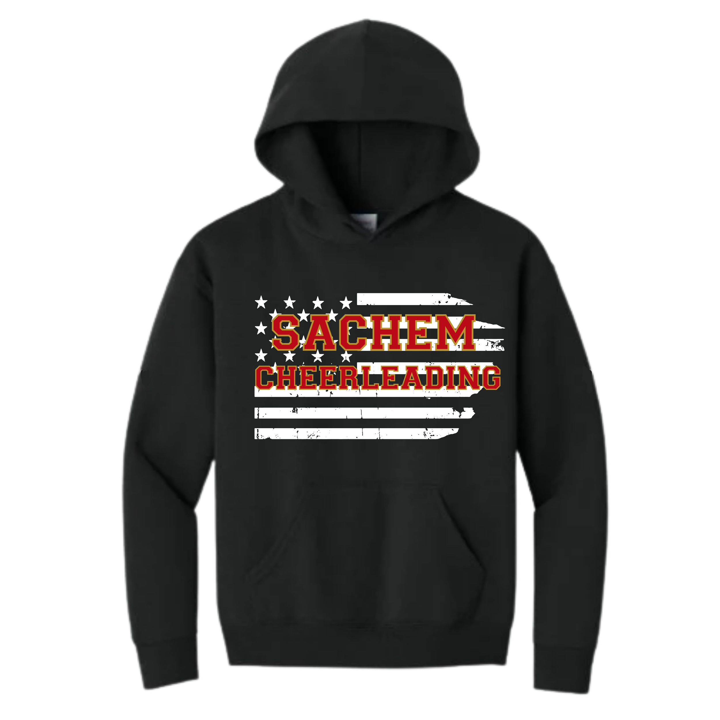 Sachem Hooded Flag Sweatshirt