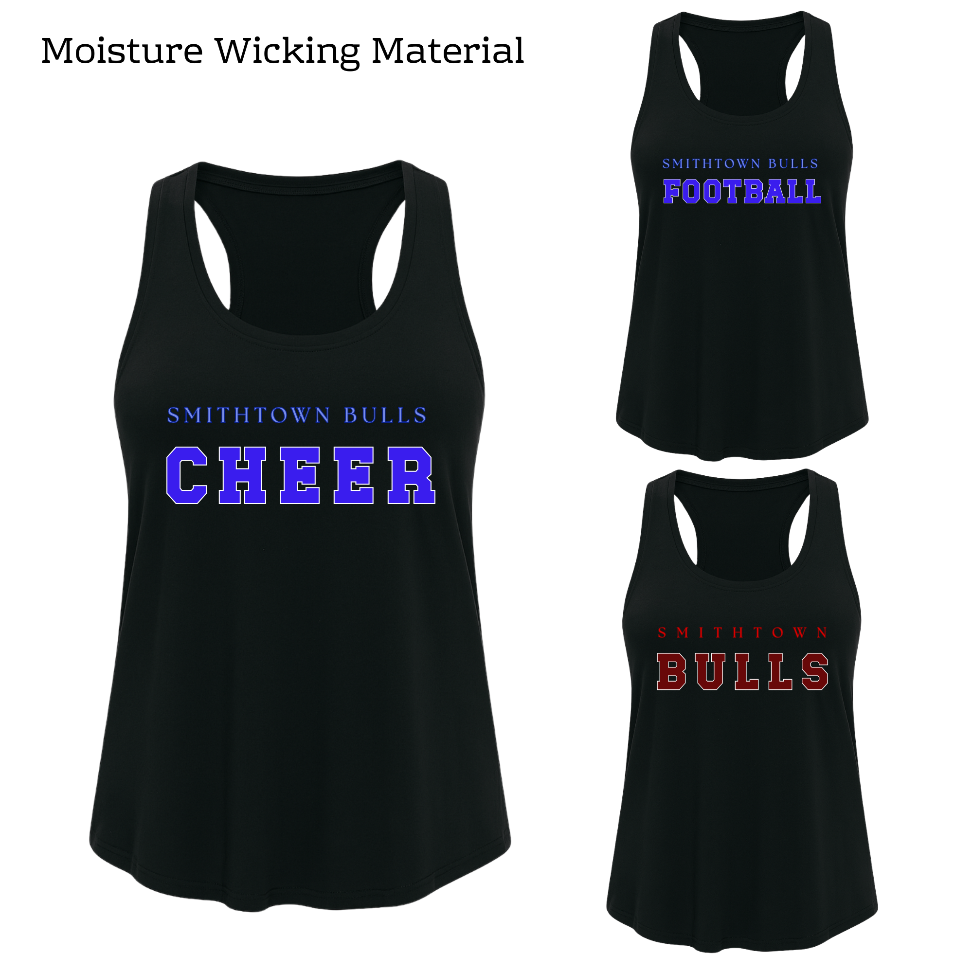 Moisture Wicking Racerback Tanktop