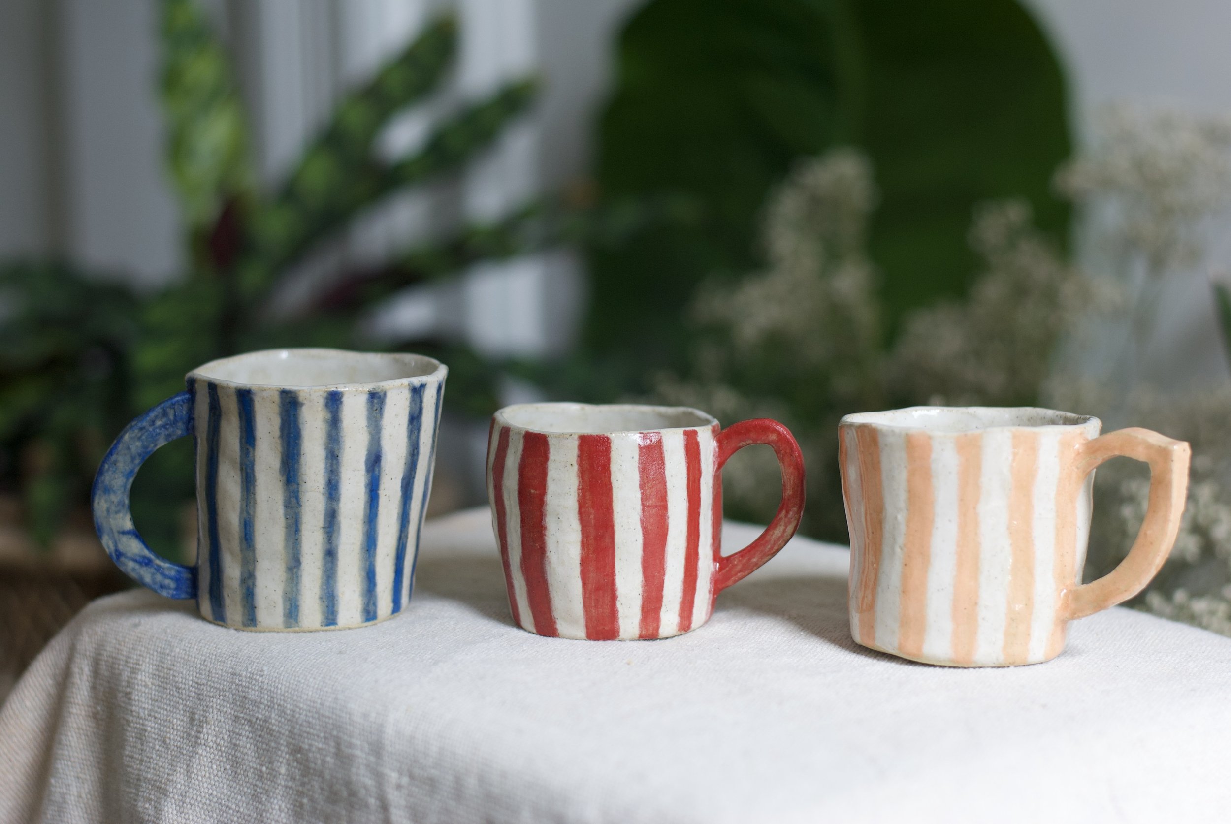 cortado in stripes