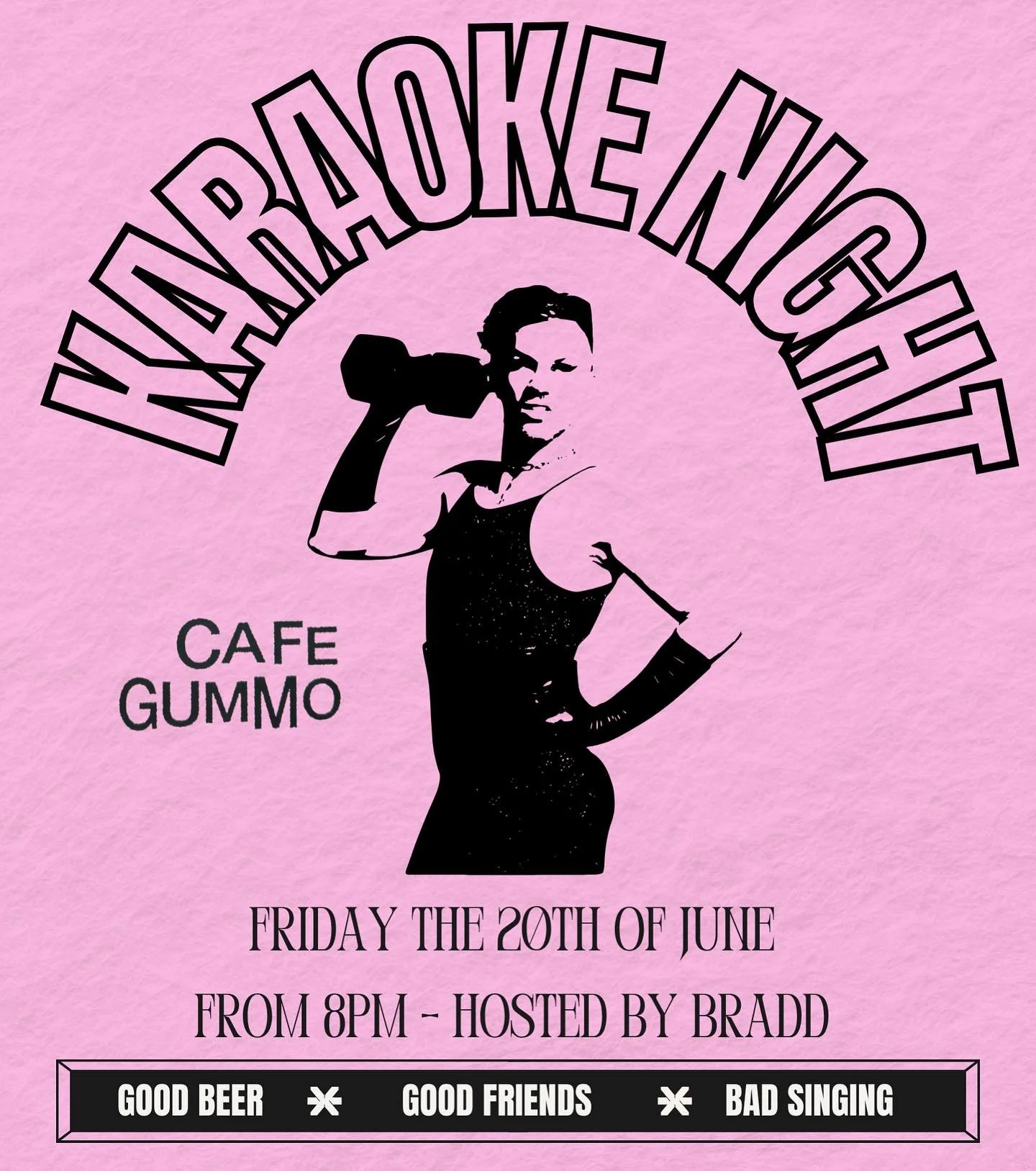 🚨 FRIDAY NIGHT GUMMO KARAOKE 🚨with the one and only @bradd.edwards