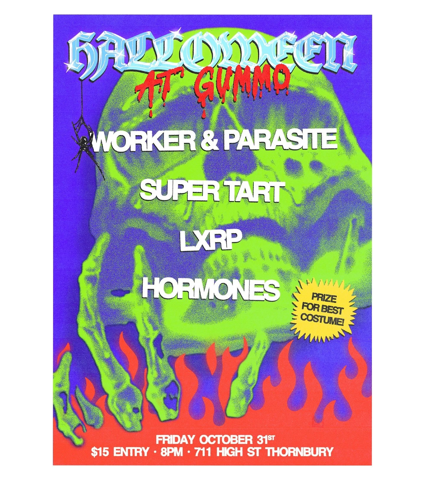😈 BOO! It&rsquo;s officially spooky season &amp; we&rsquo;re throwing a sick Halloween party with some of our favourite bands! Tickets in bio! 👻 

Poster by @cbradio_