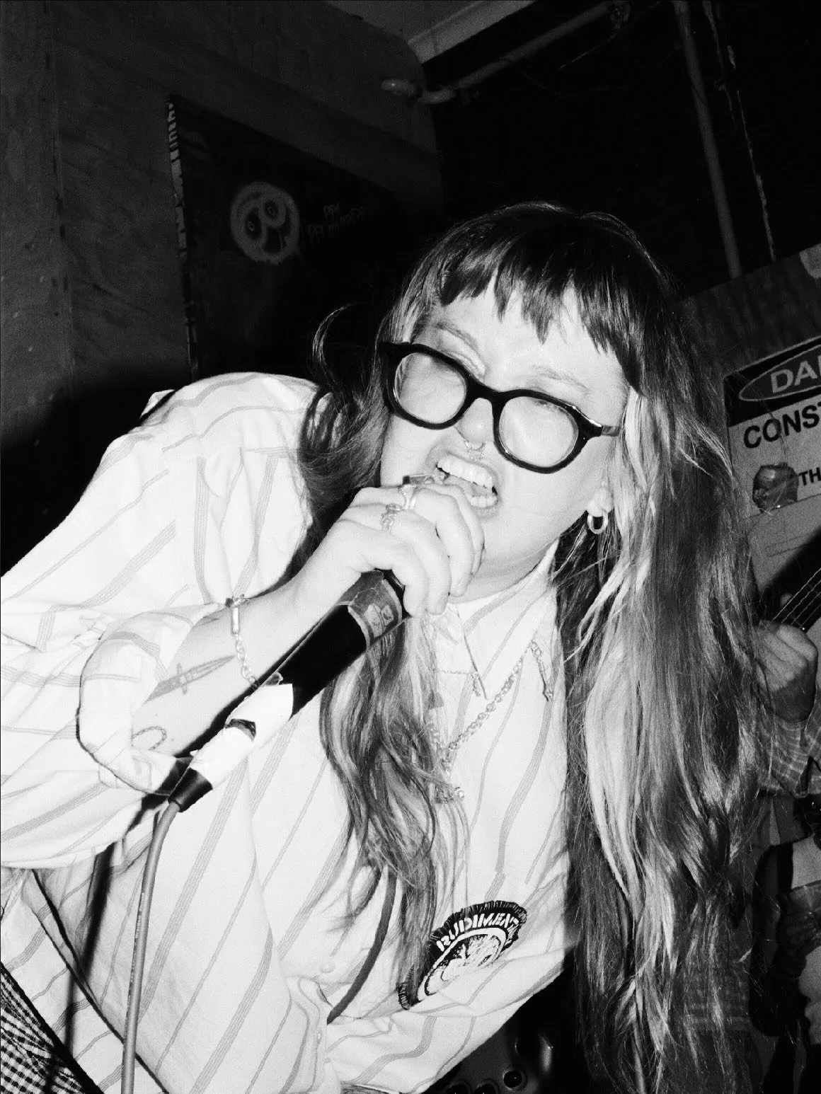 Cannot wait for Saturday night! We&rsquo;ve got HC sweethearts @mknaomi.gov.au with everyone&rsquo;s favourite telephone operator @captain_beepboop &amp; post-punk angels @lxrpforever // TIX $15 OTD 🖤🖤 

Photo 1 @rana_thefrog 
Flyer @cbradio_ 
Phot