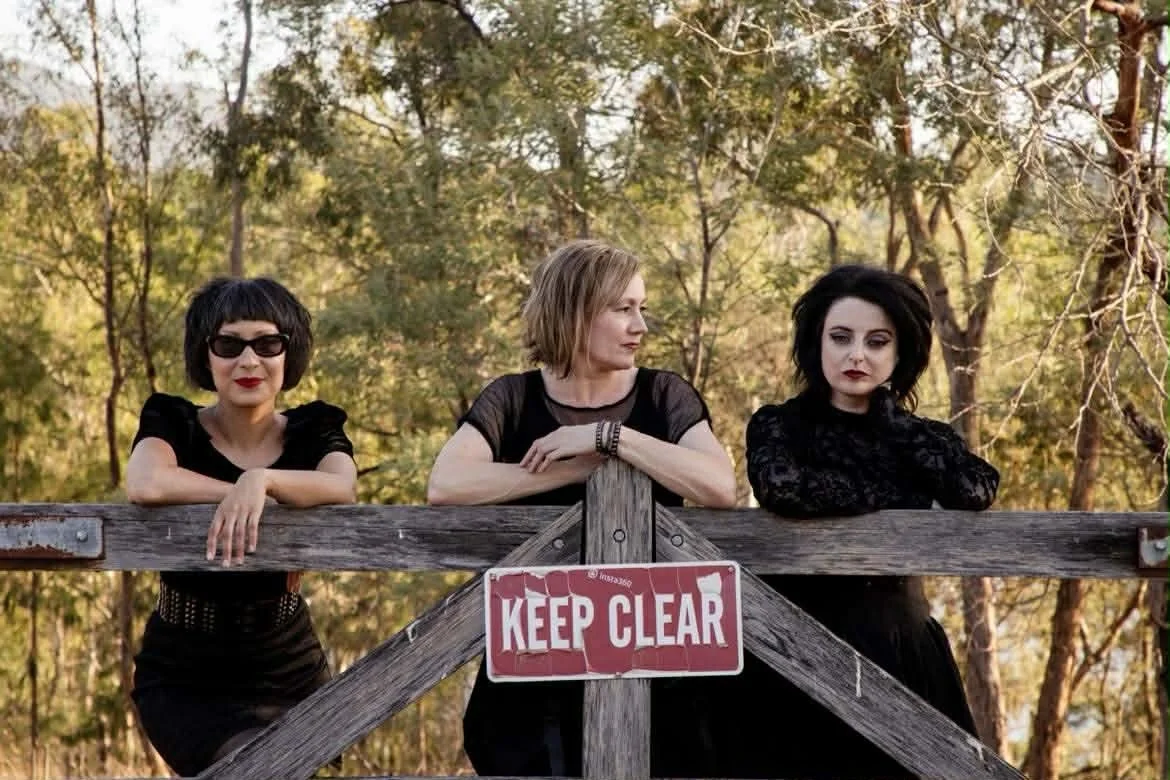 TONIGHT! 8PM! We&rsquo;re so stoked to have 3-piece @cat.crawl with @thenationtwo &amp; @gutter.glitter.band 🖤🖤