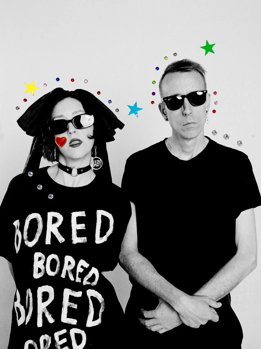 ⭐️ FREE SHOW ALERT ⭐️ Tomorrow night, our favourite duo @heartsandrocketsband are launching their new 7&rdquo; record at Gummo with superstars @plasterofparis_music &amp; @lxrpforever and it is freeeeeeee! Exclusive merch available, get down early! ?